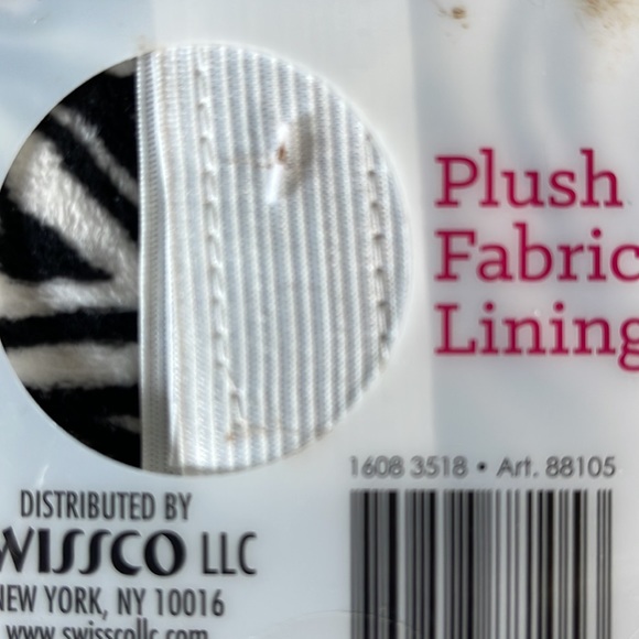 Spa Bella Deluxe Eye Mask new in box zebra print super cute for spa day - Picture 3 of 4